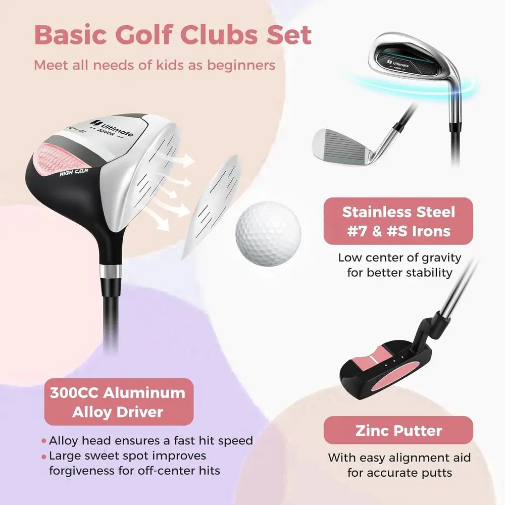 Ensemble de clubs de golf pour - Golf Equipment For Kids avis et prix